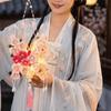 DIY Material Kit Twisted Stick Butterfly Lantern Handmade Butterfly Flower Lantern  Hanfu Props