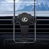 Car Accessories Gravity ABS Vehicle GPS Mobile Phone Holder For Lexus FSPORT LBX NX RX 350h 450h ES UX 300e GS GX IS LS LX CT AEN1