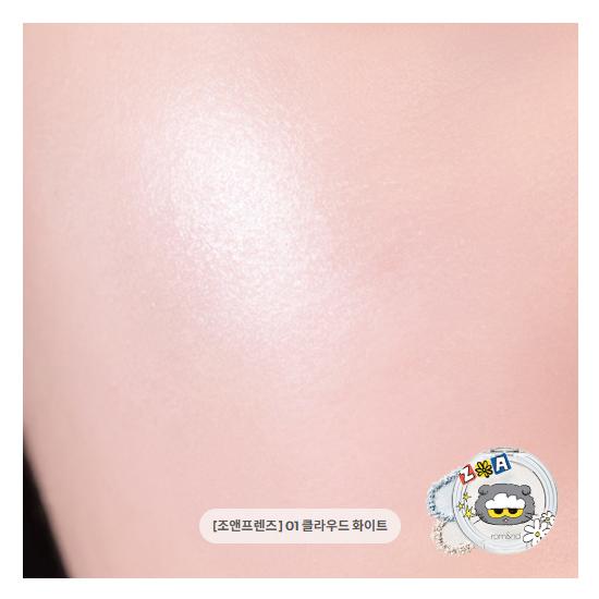 

Лимитированная коллекция коллаборации ROM&ND × JO & FRIENDS (14 вариантов) #Highlighter (01. White)