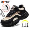 Women 6KV Insulated Shoes Composite Toe Safety Shoes Work Sneakers Platform Protection Shoes Non-slip Comfort Work Boots Lady