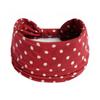 Women's Wide Retro-Style Elastic Sports Headband - Yoga & Hair Accessory