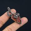 Bloodstone 999 Copper Wire Wrapped Pendant Handmade Gemstone Jewelry, Gifts For Wife Brand New Pendant