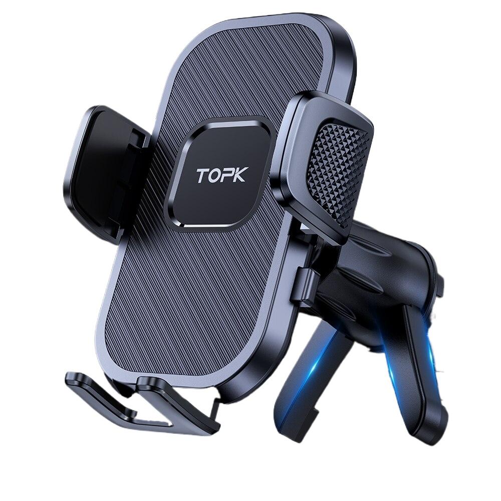 

Автомобильный держатель для телефона TOPK, гравитационная подставка для iPhone, Xiaomi, Samsung, автомобильная мобильная поддержка для приборной панели, лобового стекла, воздуховода, крепления для телефона