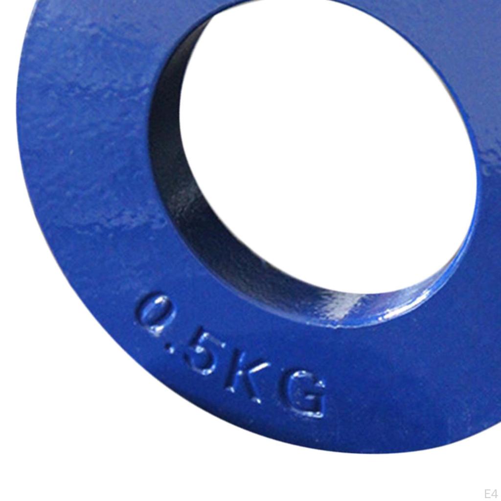Fractional 0.25/0.5/0.75/1kg Micro weight Training plate