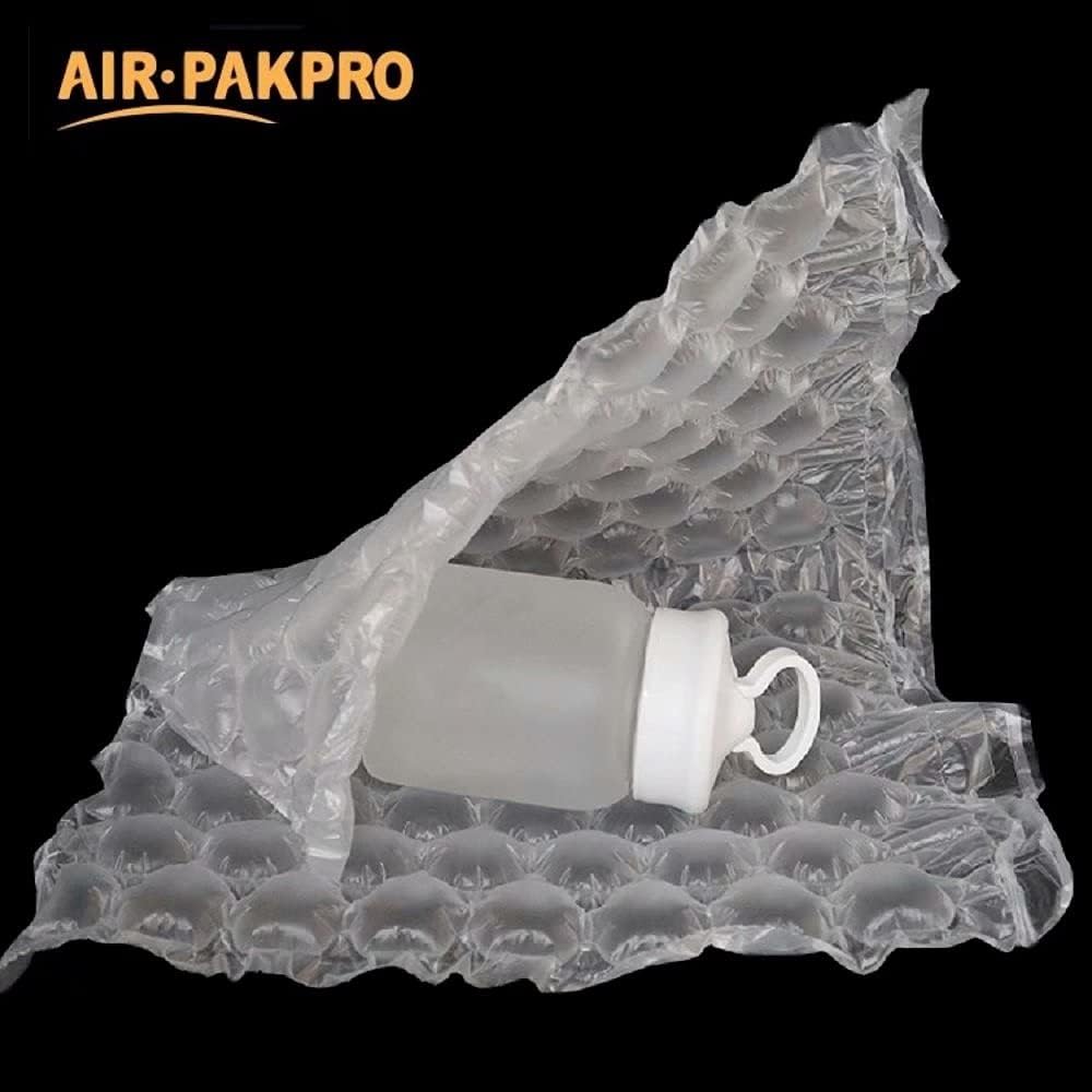 33Ft/Roll Sturdy Inflatable Packing Air Pillows Air Cushions Bags Packing Paper Void Fill Cushioning for Shipping and Packaging with Handpump No