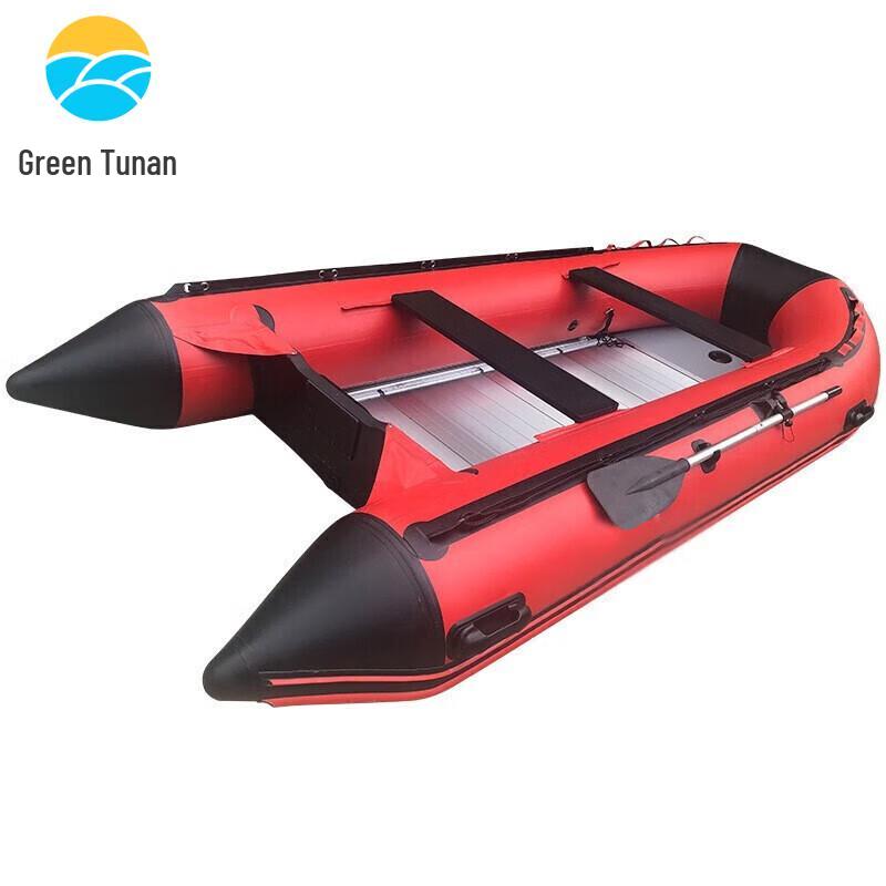 Green Tunan Inflatable Fishing & Rescue Boat