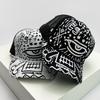 Men And Women With Printed Pattern Cartoon Baseball Caps Air Permeable Sun Protection All-Match Korean Style Hip Hop Half Mesh Hats Ins Trend