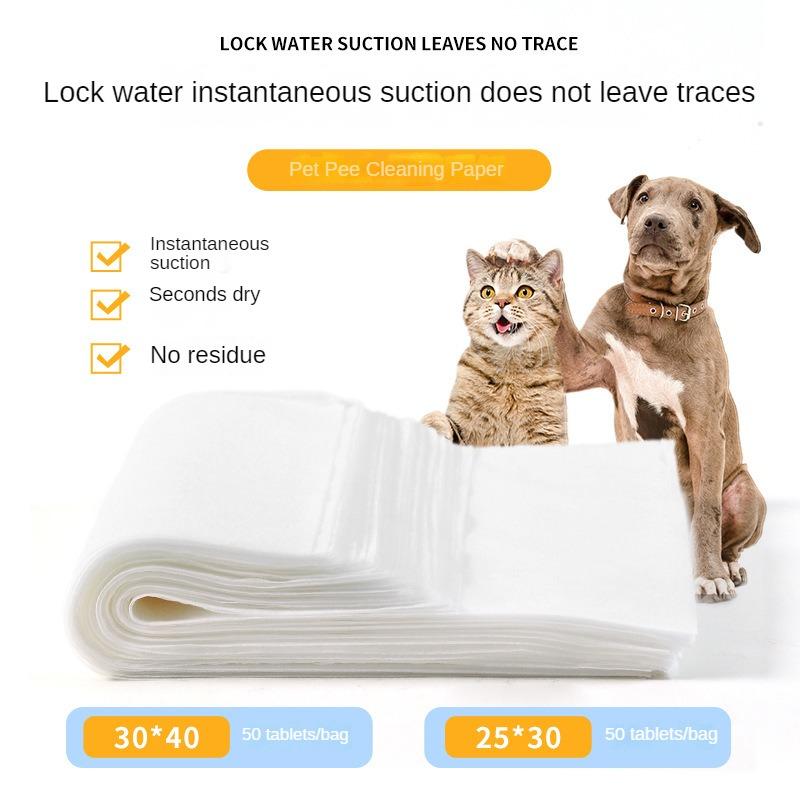 Durable Pet Diaper Wiping Dog Urine Artifact Pet Diaper Cleaning Dog and Cat Absorbent Paper Wiping Quick Drying Diaper Pads