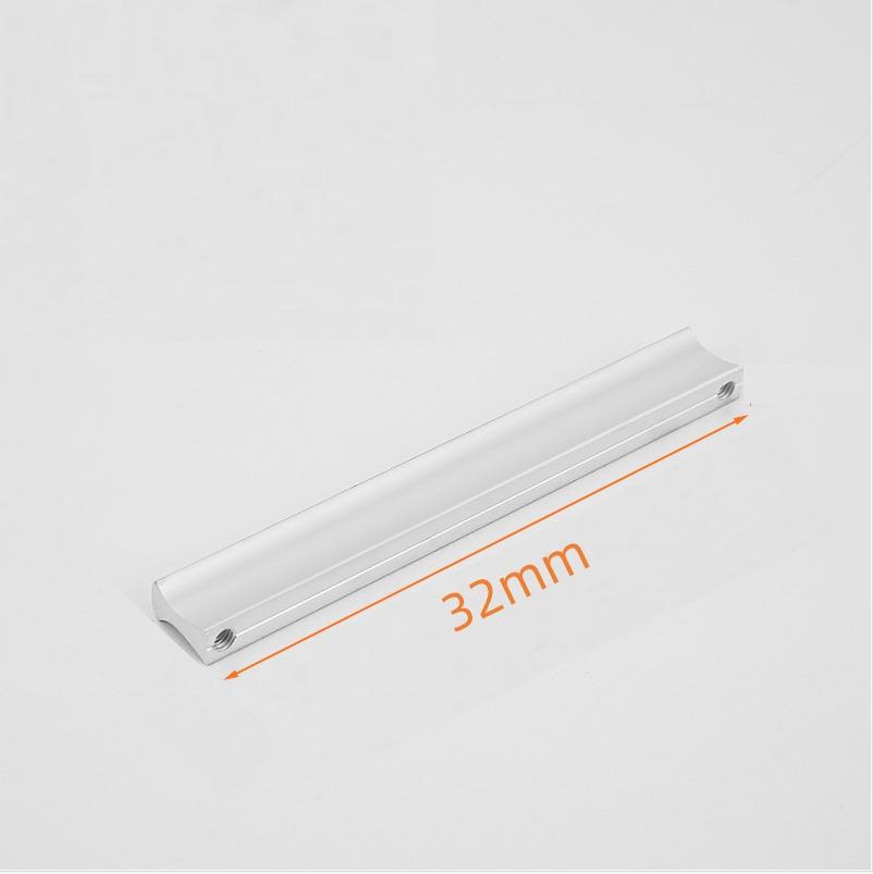 2PCS 32-128mm Aluminum Alloy Cabinet Handle Wardrobe Door Handle Drawer Knobs Cupboard Pulls Furniture Handle Hardware versatile