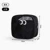Premium Cartoon Eyes Mesh Cosmetic Bag Transparent Window Design Portable Makeup Pouch for Women Girls Travel