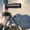 18/36/64X Phone Camera Lens Clip-On Smartphone Zoom Monocular Telescope Lens Universal Optical Telephoto Lens for Android iPhone