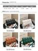 Borsa a Tracolla e a Spalla da Donna Trendy Coreana Minimalista 2025 - Stile Quadrato Piccolo