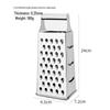LISM Stainless Steel Four-Sided Grater