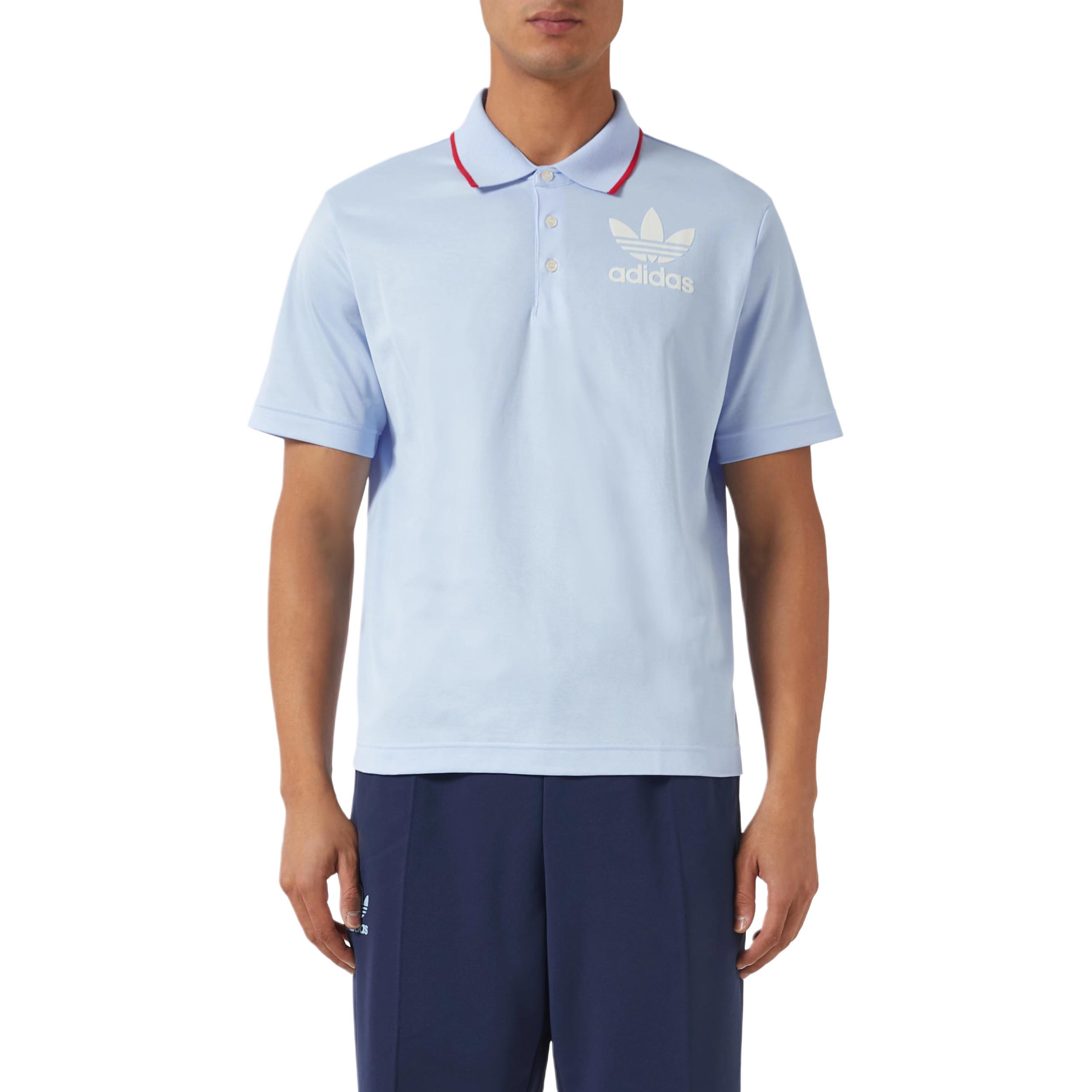 

Adidas Рубашка поло с коротким рукавом X Wales Bonner Glow Blue для мужчин JJ2943 S
