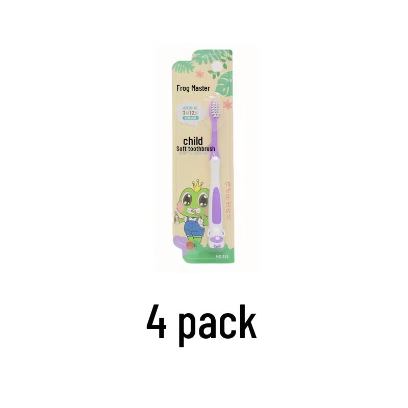 

Frog Prince Kids Soft Disposable Toothbrush