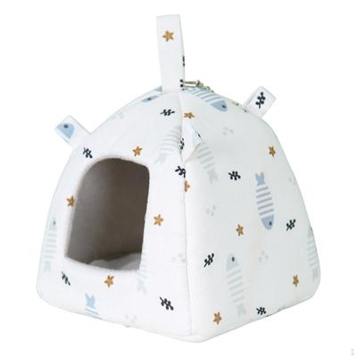 Hangend Papegaaiennest Gevoerde Accessoires voor Kleine Huisdieren Lichtgewicht Comfortabel Schuilhok