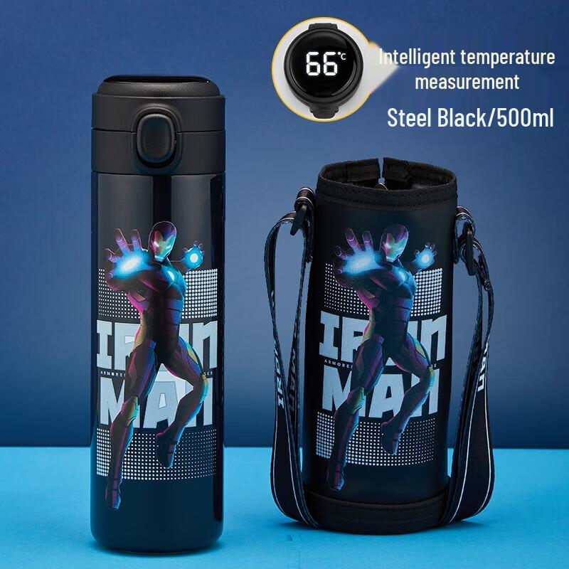 Disney Smart Kids Insulated Water Bottle with Temperature Display