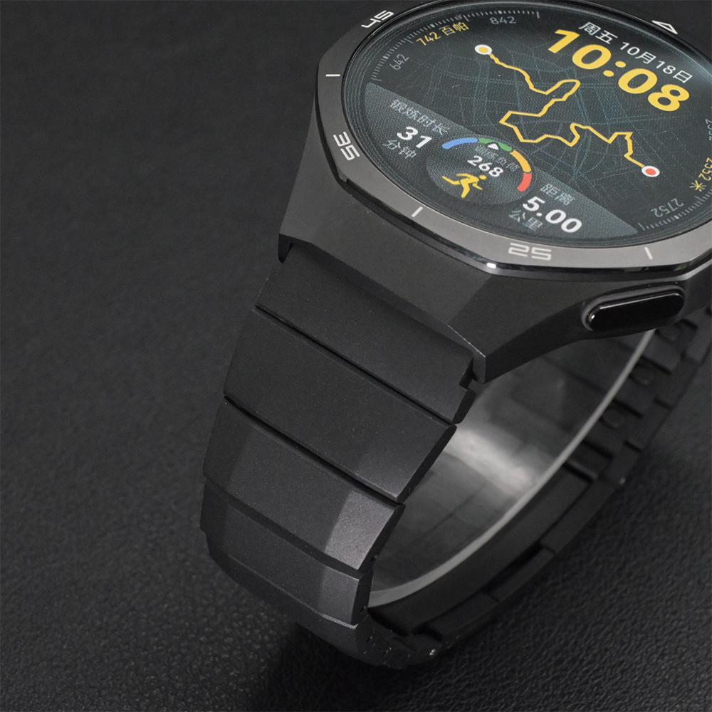 Stalowa Bransoleta do Huawei Watch GT6/5 Pro 46mm Zegarek z Mechanizmem Szybkiego Wypinania do Samsung Galaxy 7 6 5 4 40mm 44mm FE Luksusowy Pasek