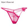 Underwear Underpants Low Waist Briefs Women Erotic Lingerie Lace Flowers G-string Sexy Panties