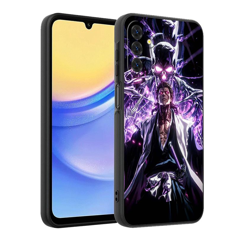 Bleach Aizen Sousuke Soft Phone Case for Samsung A17 A37 A57 A16 A26 A36 A56 A15 A25 A35 A55 A14 A24 A34 A54 A13 A23 A33 A53 A52