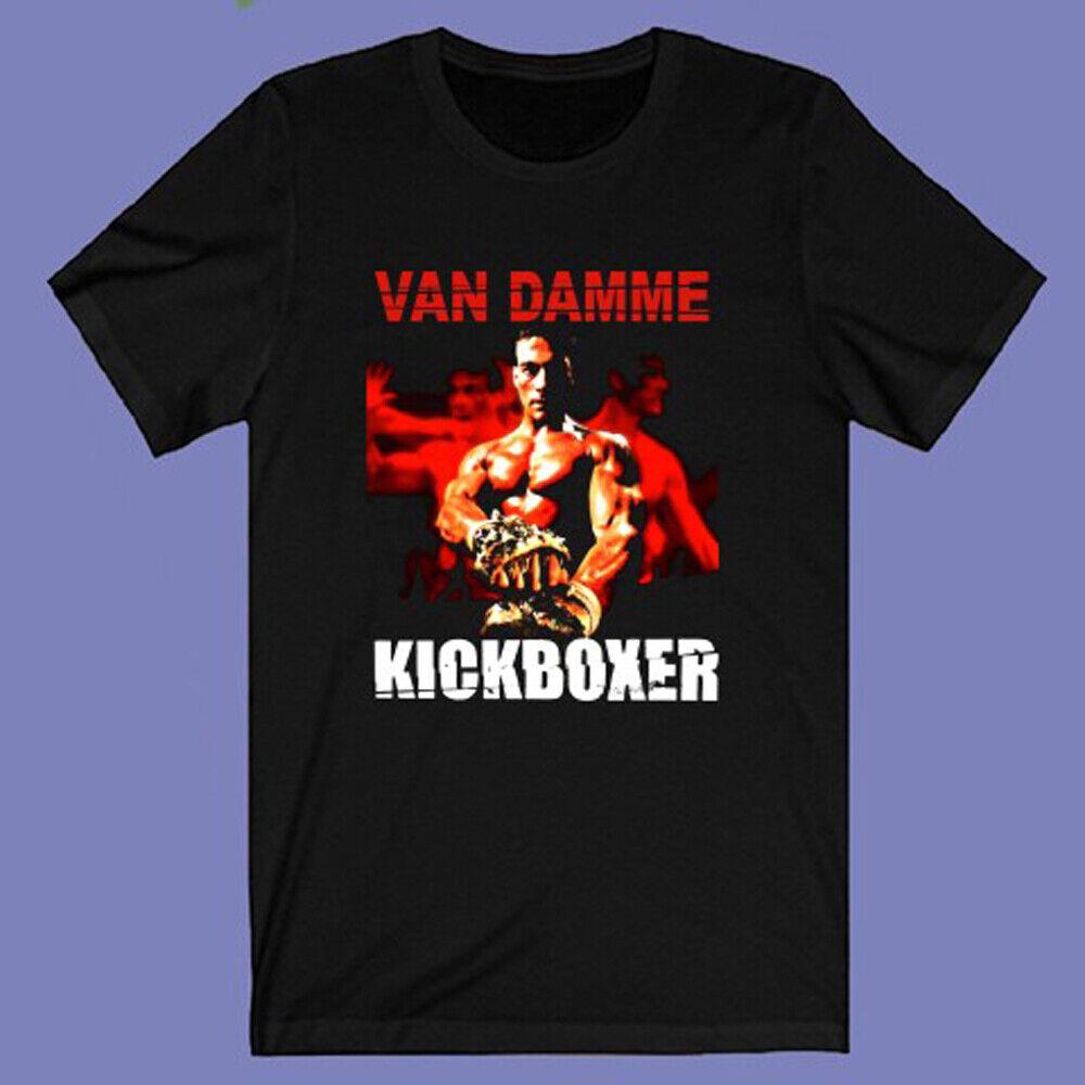 

Kickboxer Kick Boxer Van Damme Bloodsport Movie Men s T Shirt Cheap Polyester Material O-neck Short Sleeve Tee Graphic Tops 5XL різнокольоровий