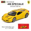 Bburago Série Ferrari Multiples Styles Sp3 F50 F12Tdf 488Gtb Laferrari Modèle de Voiture Collection Cadeau de Noël pour Enfants Jouets Pour Garçons