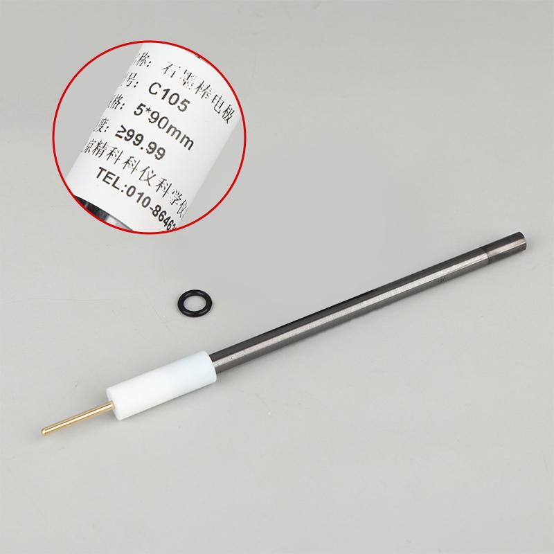 3/4/5/6 mm Elektrod Forskningsstav Elektrolyser Högrent Elektrolyser Anod Kolstav