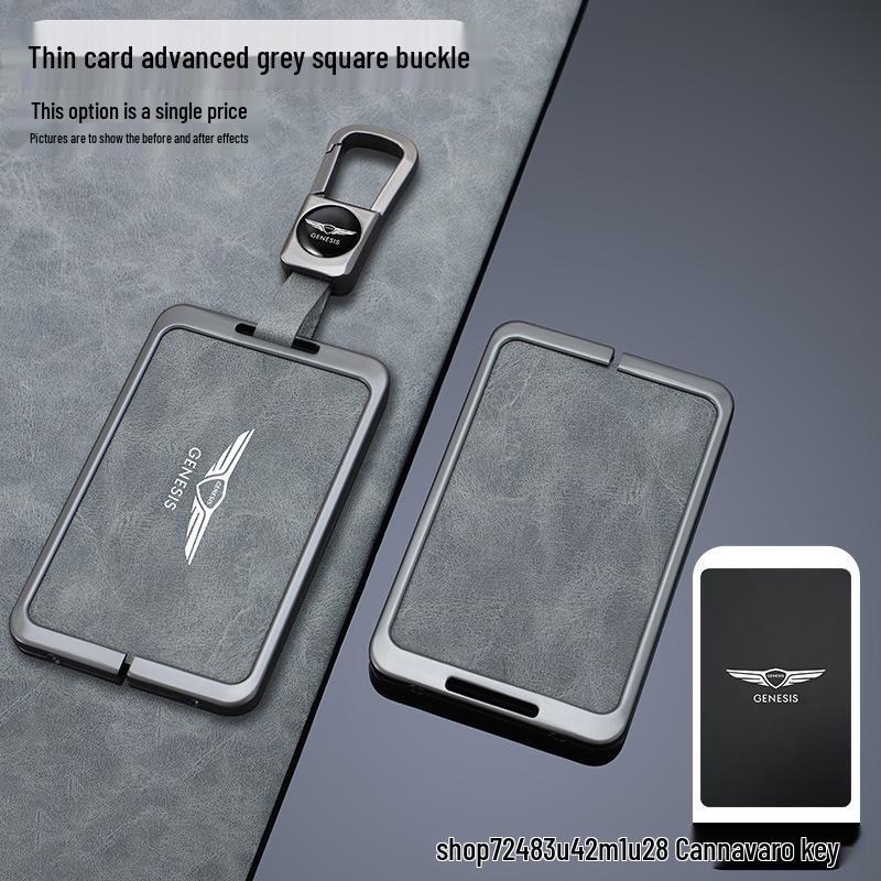 Genesis GV607080 Card Key Cover - Premium Men's Remote Key Bag and Shell