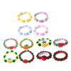 Collier Doux Confortable Pompons Colorés pour Anniversaire et Noël d'Animal de Compagnie Collier Réglable pour Animal de Compagnie