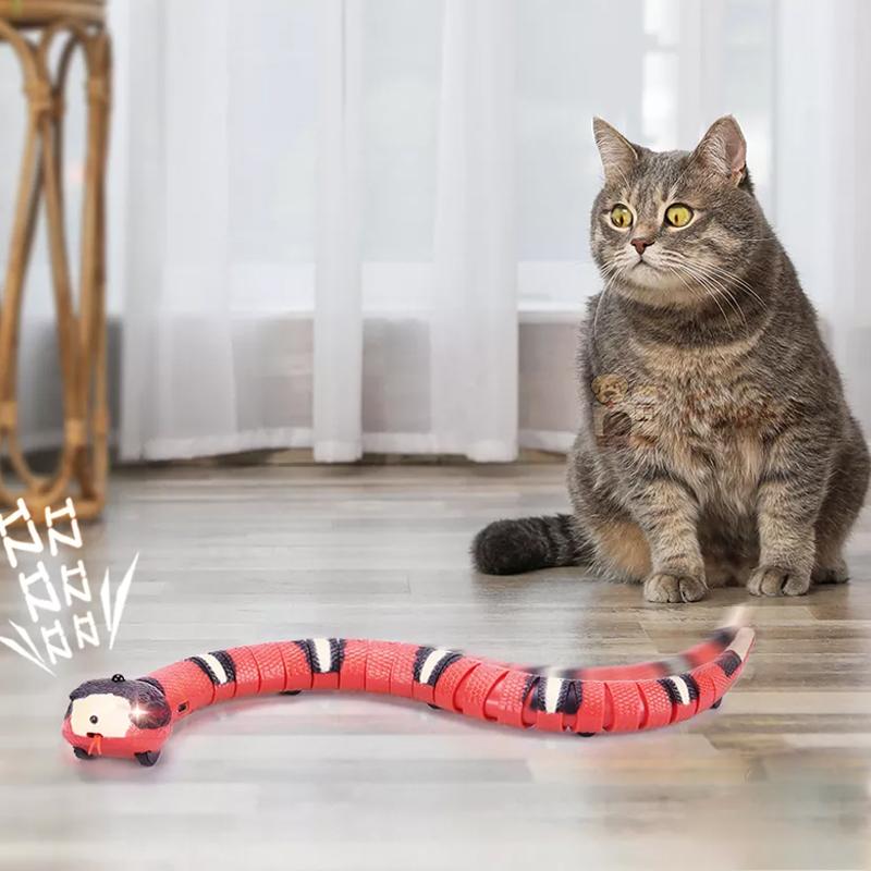 snake cat toy