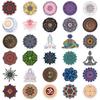 60 Mandala Flower Yoga Graffiti Stickers Luggage Guitar Notebook DIY Waterproof Stickers