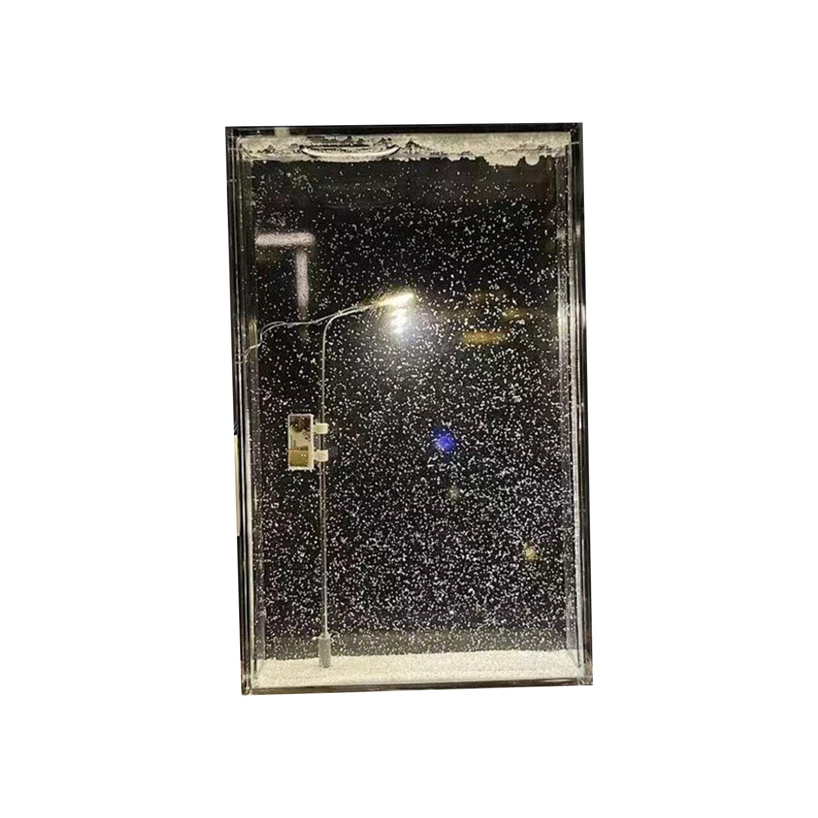 

2025 DIY Снежная сцена Ночной светильник Настольный светильник Рождественские поделки Снежный ночник Декор Искусство и ремесла Ночные уличные фонари для девочек