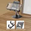 360 Rotation Aluminium Alloy Foldable Desktop Phone Stand Desk Lazy Tablet Holder Support Mount For Iphone Ipad Xiaomi Samsung