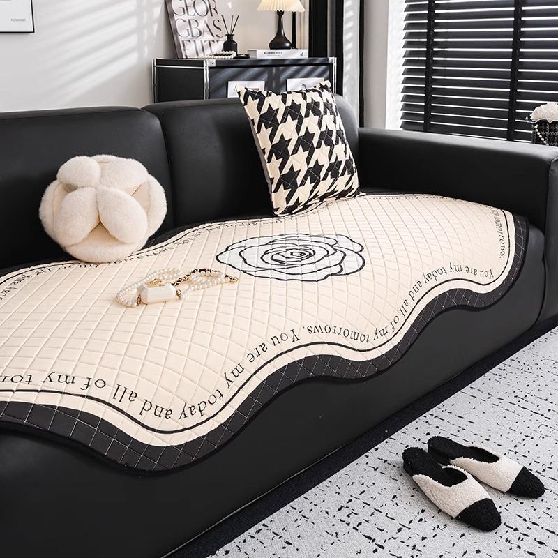 

Летняя латексная подушка для дивана из ледяного шелка, дышащая, прохладная, летнее полотенце-чехол для кожаного дивана в ряд 70*70cm