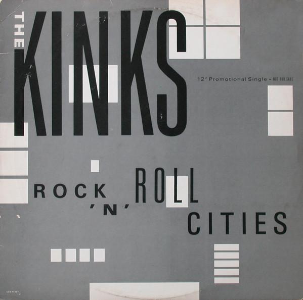 

12inch Record KINKS Rock N Roll Cities L3317207PROMO MCA Records 1986 US Rock Used