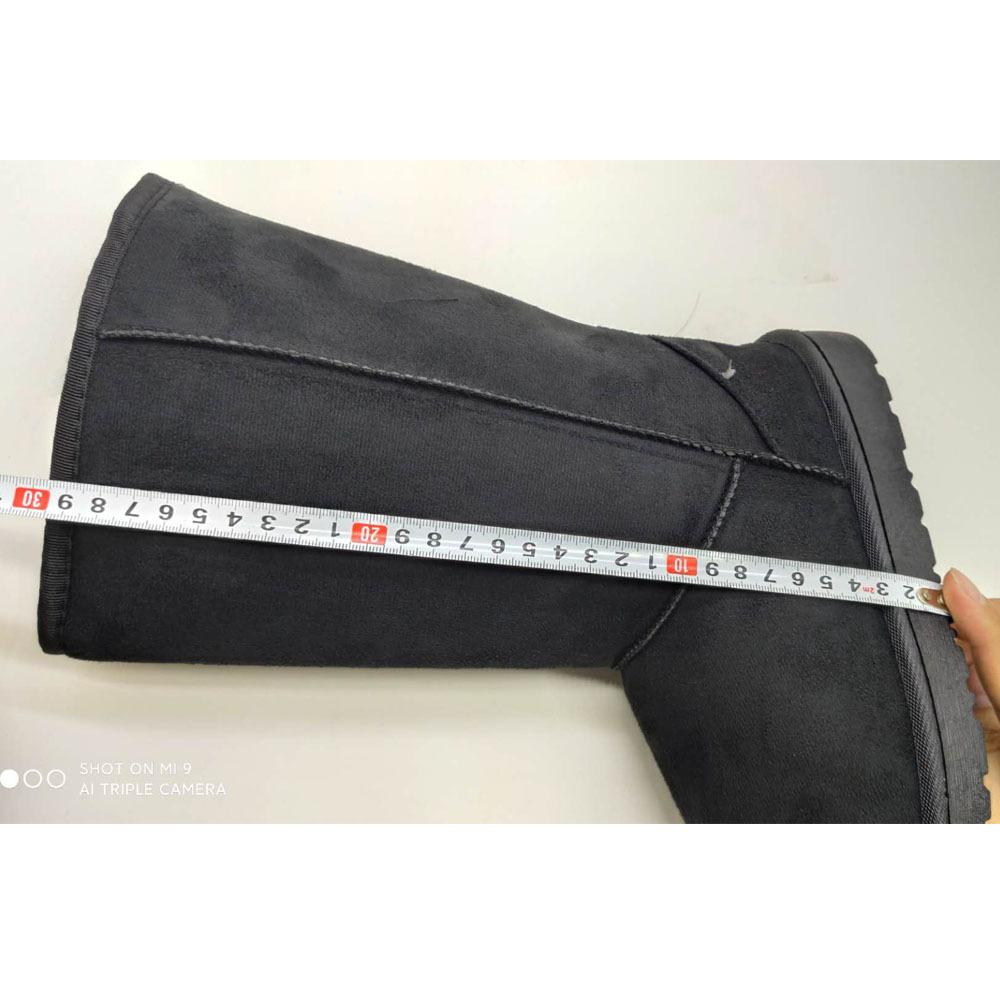 Sněhule Zimní Nové Boty do půli lýtka Základní Teplé Protiskluzové Ploché Sněhové Bavlněné Boty Dámské