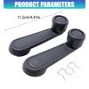 Weather Resistant Manual Window Roller Crank Regulator Handle For Pickup From 1985 To 1997 Ergonomic Handle No Tools Needed