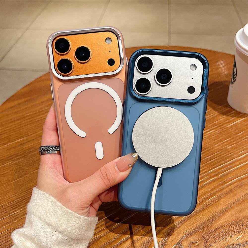 UltraThin PC Matte Clear For Magsafe Case for iPhone 17 Pro Max Air Magnetic Wireless Charge Transparent Shockproof Cover