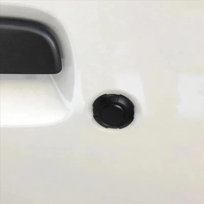 New Car Door Key Hole Trim Cover 2PCS Magnetic for Jimny JB74 2019-2026 Door Lock Cover Exterior Accessories
