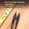 Compact U-Shaped Scissors for Sewing, Yarn, and Paper Cutting