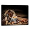 GLASS CUTTING BOARD 52x40 COFFEE