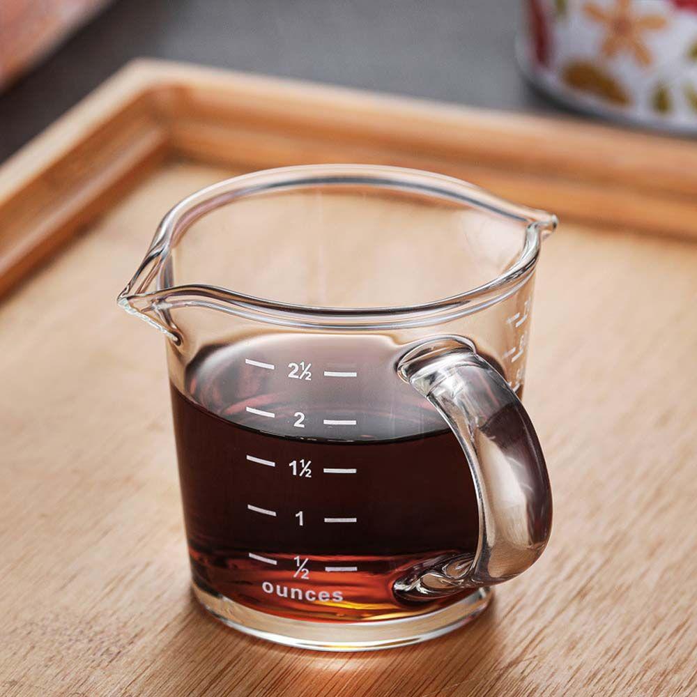 70ml Small Kitchen Milk With Scale For Espresso Coffee Jigger Ounce Cup Measuring Cup Coffeware