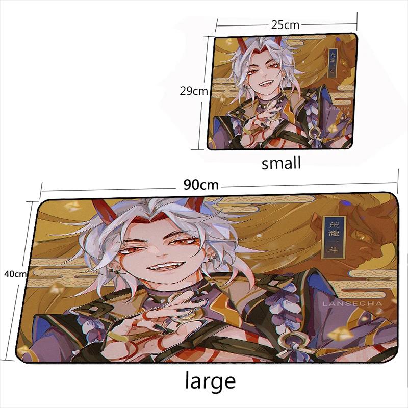 Hot Sale MousePad Genshin Impact Gamer Carpet Rug Arataki Itto Mousepads Keyboard XXL Gaming Accessories DeskMat Large Mouse Pad