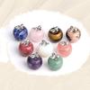Fashionable Natural Stone Pendant Necklace Elegant Apples Pendant Necklace Suitable for Fashion Enthusiasts Present