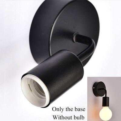 Wall Lamp Aisle Lamp Bedside Lamp Holder Retro Industrial Wind Lamp Base Lampshade