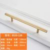 Gold Handle Cabinet Wardrobe Aluminum Alloy Handle Nordic Solid Simple Drawer Shoe Cabinet Door Handle