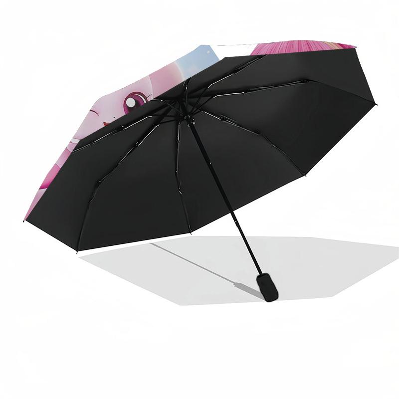 Princess, Fairy Automatic Opening and Closing, 8 rib Structure Portable Umbrella, Suitable for Men and Women in All Seasons  Perfect Gift fo