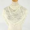 Fashionable Neckerchief Hollow Rose Scarf Lace Scarf