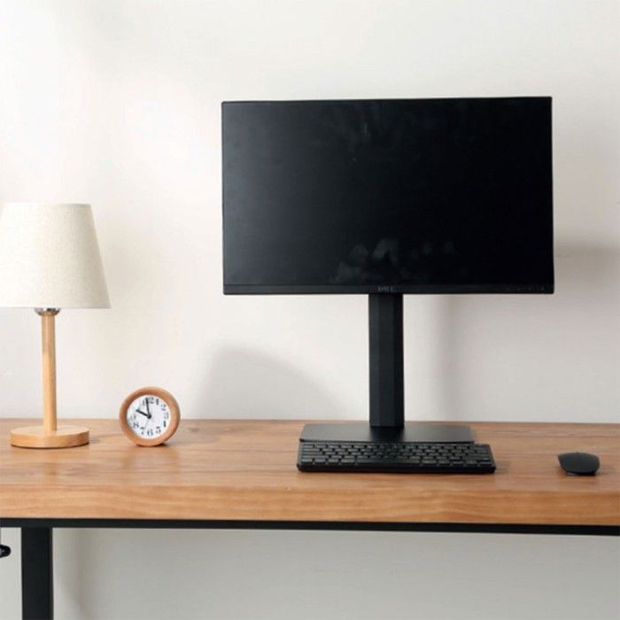 Support De Moniteur Ewent EW1537 13" - 32" Avec Base Et Réglage En Hauteur Noir