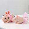 Silikon Schweinchen Spielzeug für Kinder Sammlerpuppen Realistische Schweinchen Figur Büro Ausstellungsstück Schweinchen Spielzeug Schwein Reborns Kind Geschenk